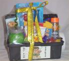 Tackle Box Kid Gift Basket Fish Fun Fishing Gift Basket Candy Cookies #2 