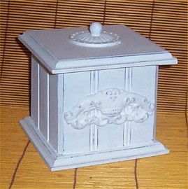 Chic Destressed Trinket Chest Shabby Chic Home Decor 