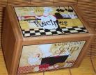 Fat Chef Recipe Box Bamboo Bistro Veg Soup Kitchen New